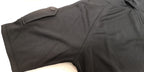 Black Self Wicking Activewear Top Short Sleeve
