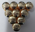Royal Anglian British Army Dress Regimental Screw Mount Buttons 5 Pairs 31L