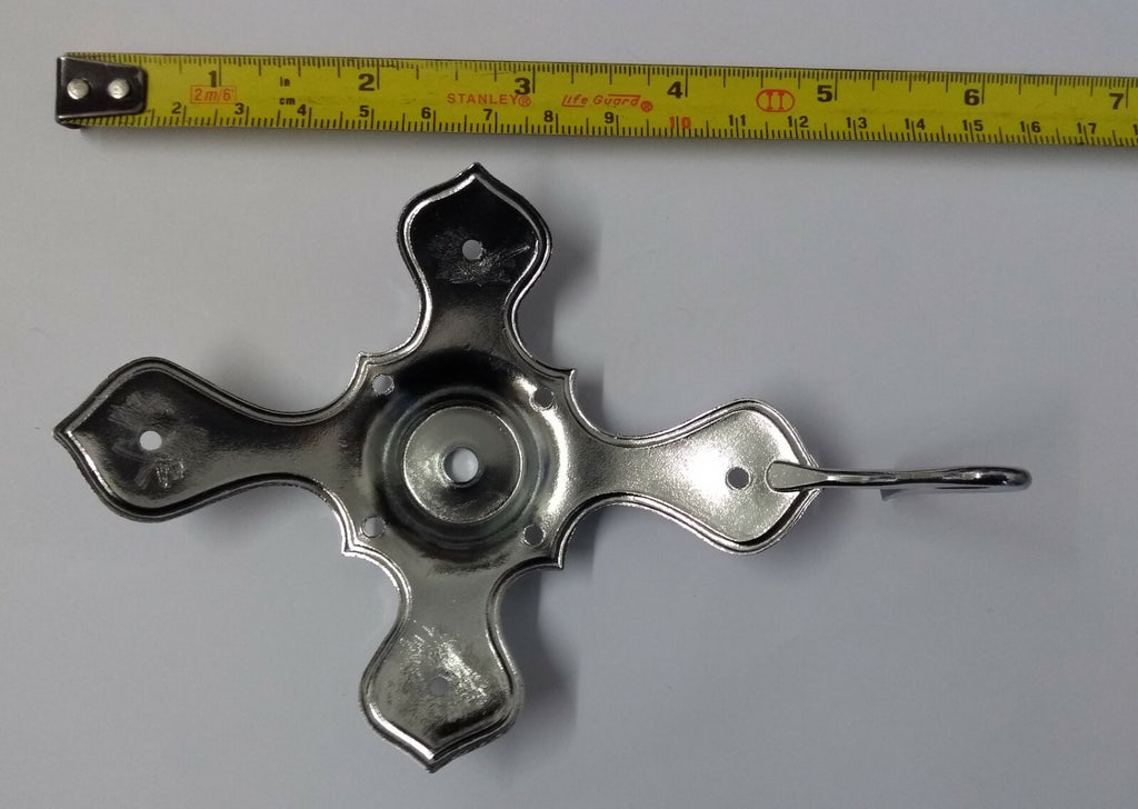 Genuine Issue Guards Winged Chrome Plain Headwear Crosspiece NEW