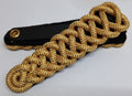 Gold Shoulder Cord HAC / Lancers Pattern With Black Strap / Backing British Made