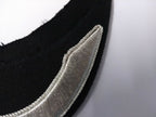 Genuine British Made Senior Officer 3/4" Silver Braid Dress Cap Peak NEW