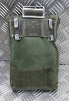 Genuine Vintage Swedish Green Vinyl PVC Side Utility Ammo Pouch MATT2