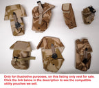 Desert Camo Tactical Load Carrying Molle Vest Genuine British Army Issue