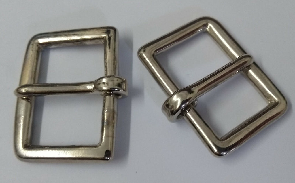 Genuine British Issue 1" Chrome Plated Single Prong Buckles X2 STD57