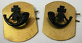Army Royal Green Jackets Light Infantry Subdued Collar Dogs New