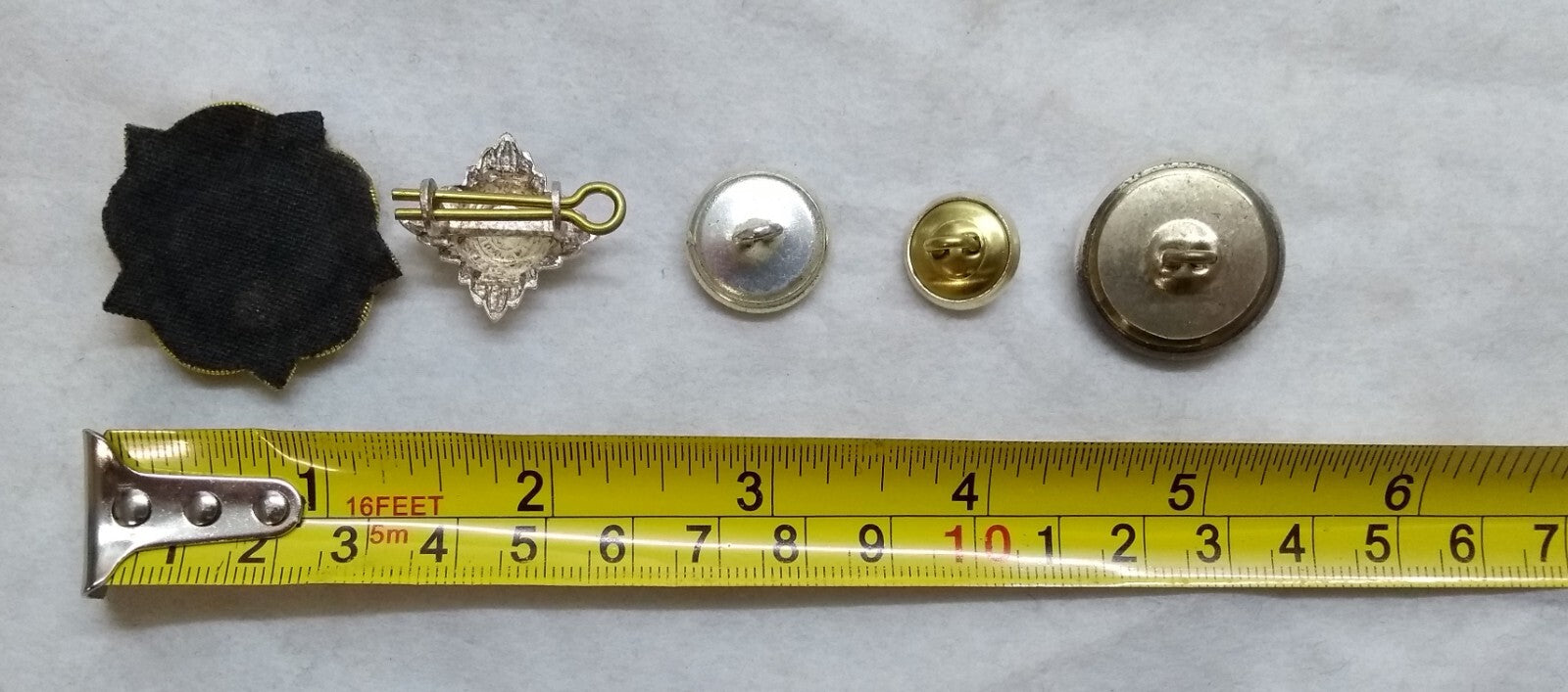 Lord-Lieutenant (Deputy) Miscellaneous Lot of Buttons & Insignia for Collectors