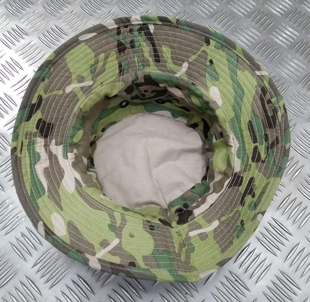 Military Style Special Forces Boonie / Bush Hat Short Brim MTP Multi-Cam Large