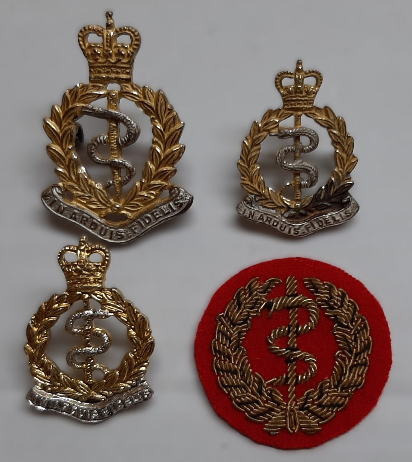 RAMC Insignia British Royal Army Medical Corps Badges and Embroidered Patch