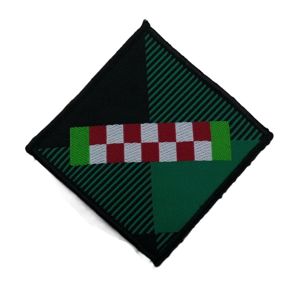 British Army RRS Argyll & Sutherland Highlanders Tartan TRF Badge Patch NEW x 2