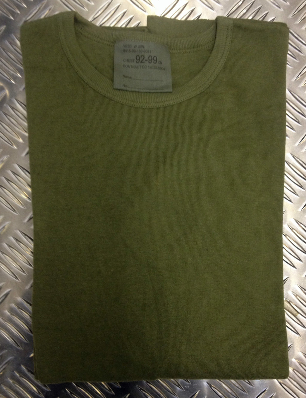 Genuine British Army Olive Cold Weather Thermal Long Sleeve Top - All Sizes