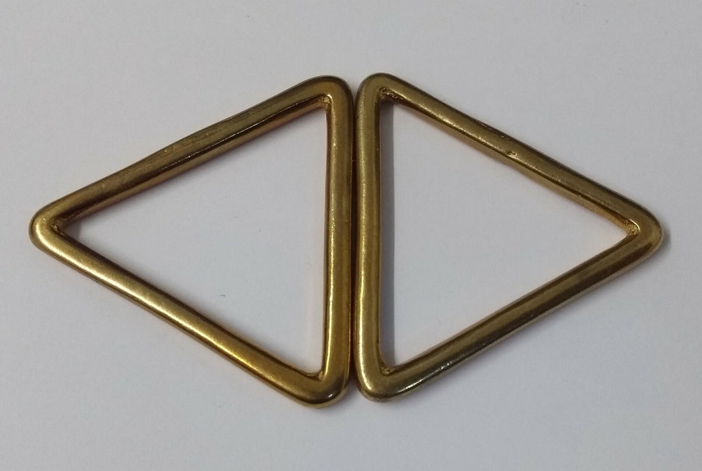 Brass Bandolier Pouch Triangle Loop X2 STD232