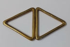 Brass Bandolier Pouch Triangle Loop X2 STD232