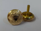 Bahrain National Obsolete Medium Dress Screw Back Buttons x 4