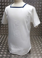 Square Neck RN British Royal Navy CL2 Sailor White Mans or Womans Used Marked