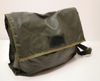 Swedish Army Rubberized Vinyl Waterproof Side Shoulder Messenger Bag
