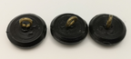 Princess Mary's Own 10th Gurkha Rifles Black Plastic Buttons Size 30L x3