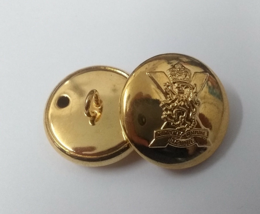 Genuine British Issue RRS Royal Regiment of Scotland 40L Buttons NEW