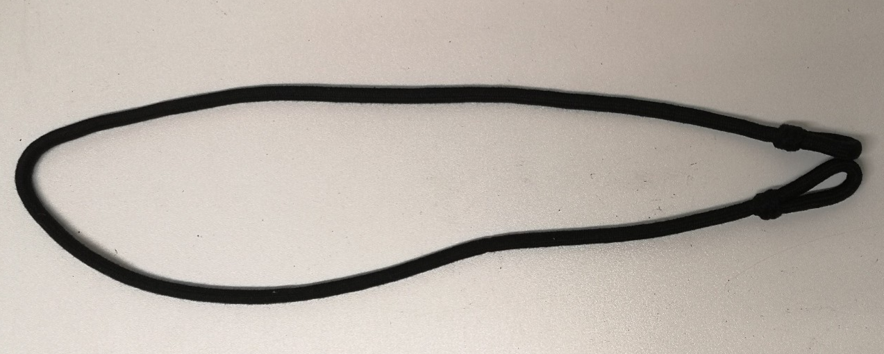 British Army Single Cord Black Lanyard Royal Gurkha Rifles 4th Para 12th Mech.