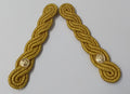Major Shoulder Cords Ceremonial Wire Cord Shoulder Epaulettes & Rank Pips Badges
