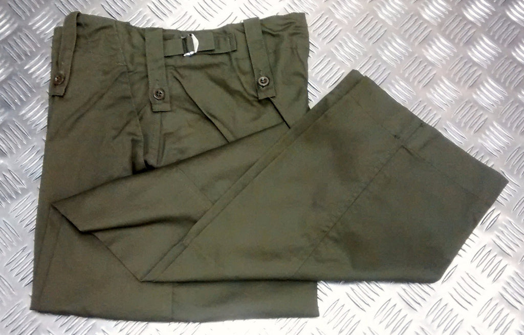 British Army Lightweight Combat Fatigue Trousers Womens Slacks Green & Black