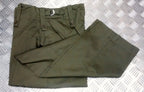 British Army Lightweight Combat Fatigue Trousers Womens Slacks Green & Black