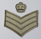 Staff Sergeants Chevrons & Crown Sand Fawn Shirt & No4 No6 Safari Jackets GD1