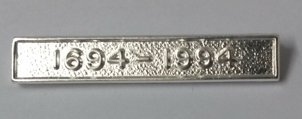 The Gloucestershire Regiment Tercentenary Medal Ribbon Bar 1694 1994