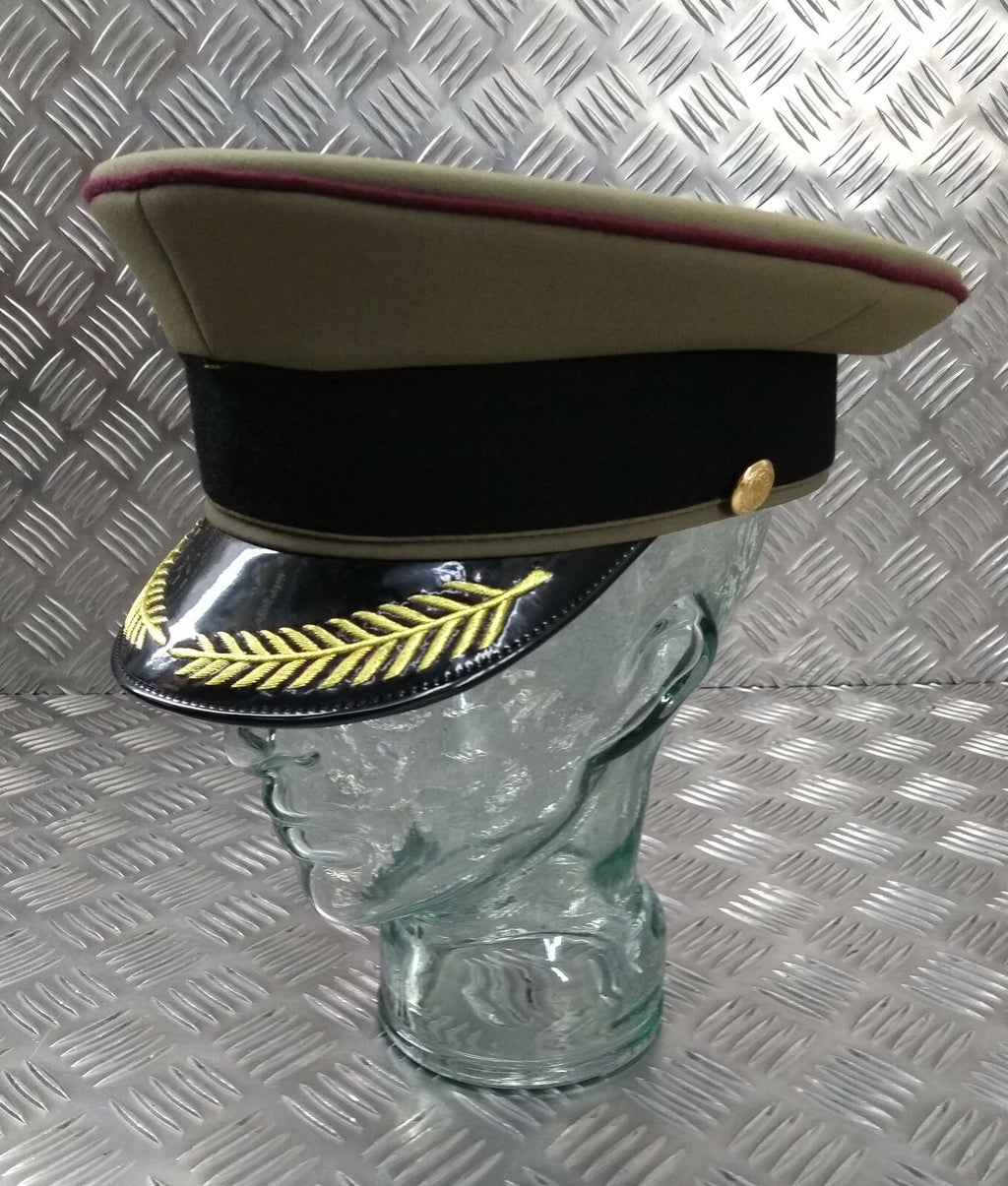 Fancy Dress Hat Style Gold Peak Officers Ceremonial & Parade All Sizes