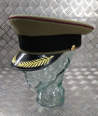 Fancy Dress Hat Style Gold Peak Officers Ceremonial & Parade All Sizes