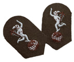 British Army Insignia Royal Corps of Signals SGT / S SGT Figure of Mercury Jimmy