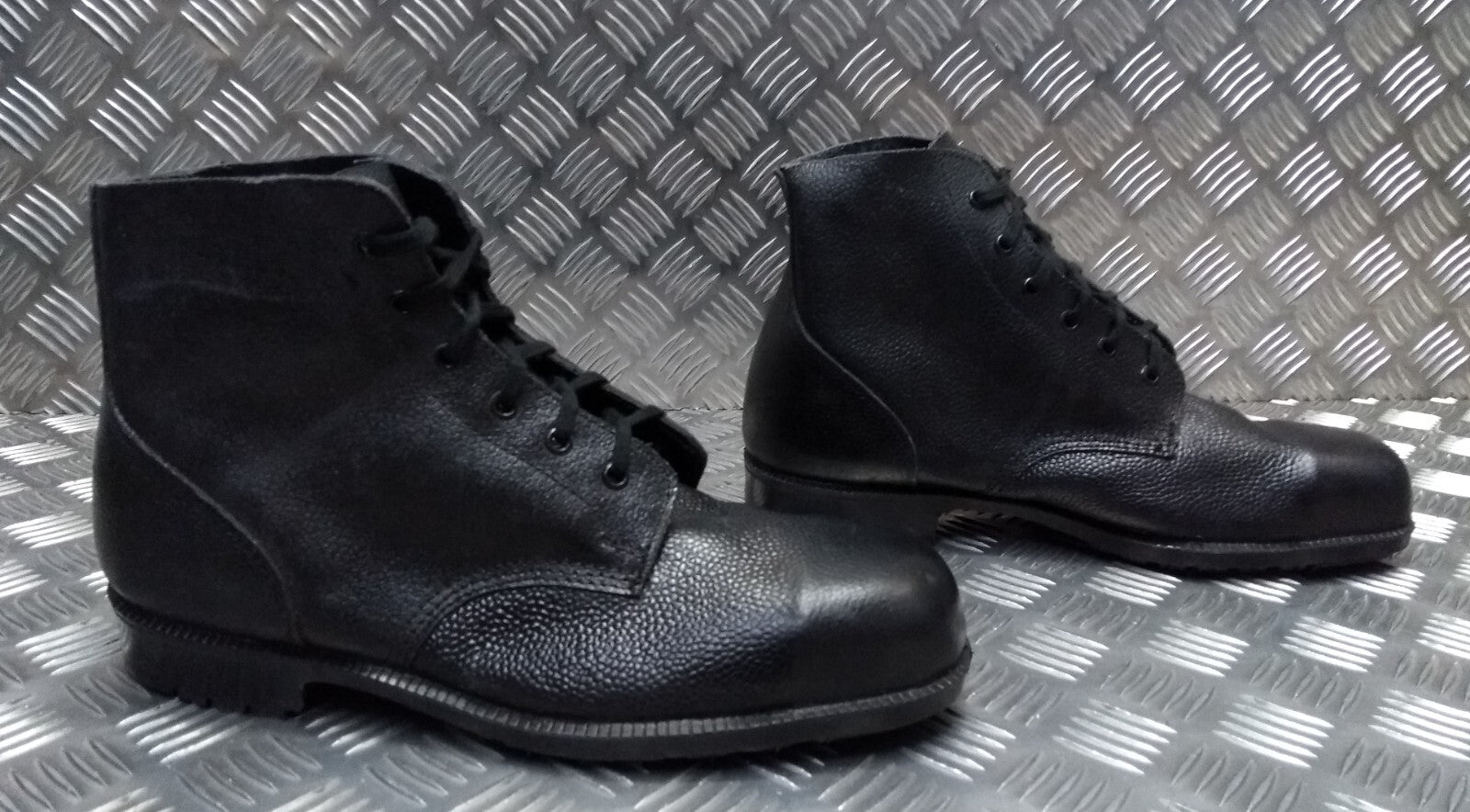 Ankle Boots Safety British Made 6 Eyelet Grain Style TUFF GB Britton
