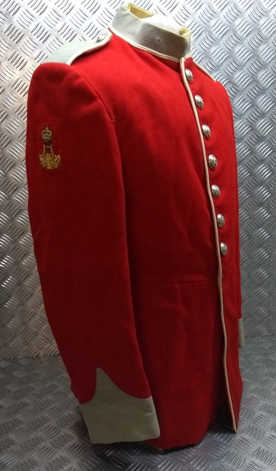 Red Tunic The Royal Gibraltar Ceremonial Jacket Size 41.5" Fancy Dress Costume