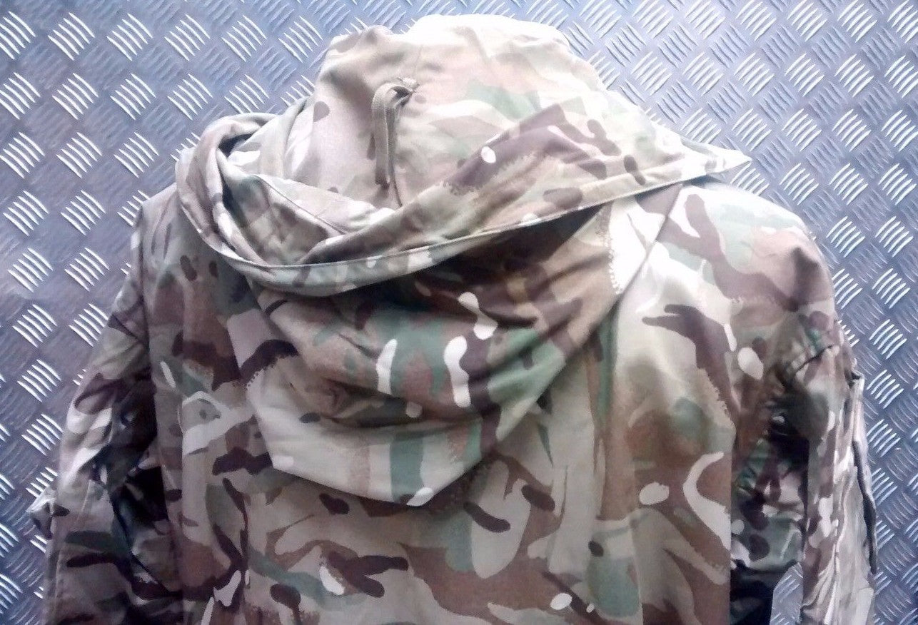 MTP Smock Windproof Hooded Jacket British Army Multi-Terrain Camo All Sizes NEW