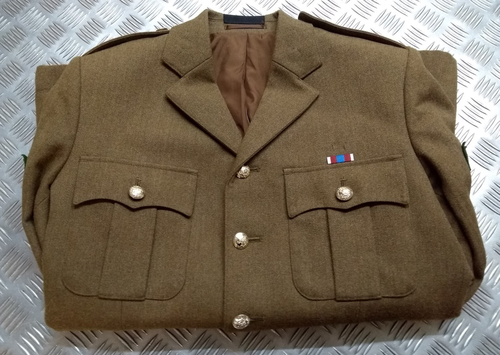 FAD Jacket The Royal Welsh insignia British Army No2 Dress "Ich Dien" 100cm