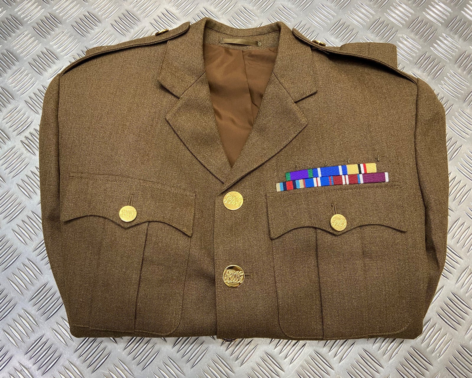British Army No2 Dress FAD Jacket The Royal Dragoon Guards with Insignia Buttons 176/108/92cm