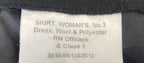 Skirt No3 & CL1 Officers Wool Poly British Royal Navy WRNS Dress RN Waist 84cm L