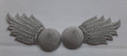 The Honourable Artillery Company NCO Non-Commissioned Officer Silver Grenade Embroidered Collar Badges