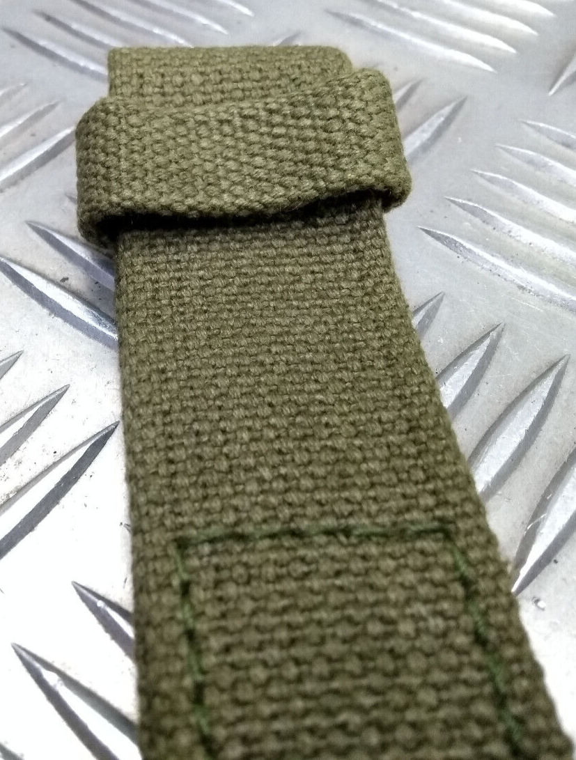 Genuine 37 Webbing Pattern Heavy Duty OD Green Canvas Frog