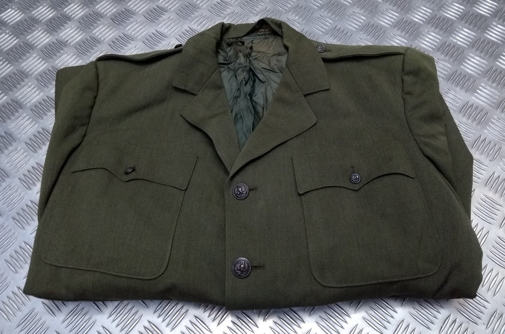 Vintage USN Jacket Wool Serge United States Navy Naval Uniform Tunic No Belt