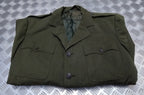 Vintage USN Jacket Wool Serge United States Navy Naval Uniform Tunic No Belt