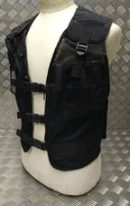 SAS Assault Vest & SBS Style British Forces Stealth Black Tactical & Combat Kit