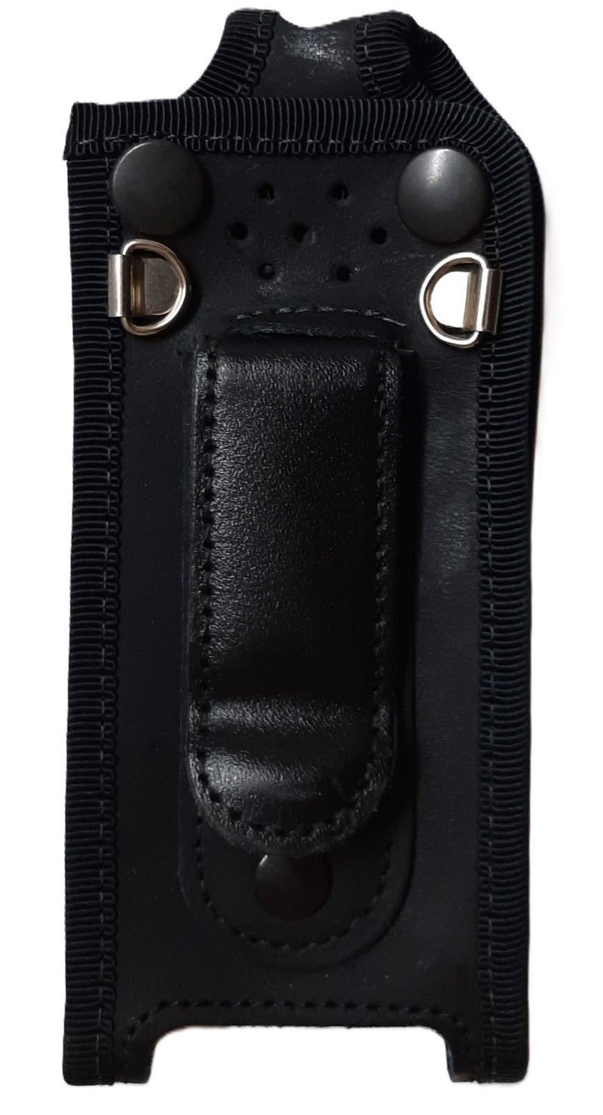 Belt Clip Radio Holder Leather Case Communications Device Carrier UK Forces