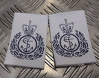 Naval CPO Epaulettes RN Type Shirt Sliders Chief Petty OFC (C.P.O) 1 Pair