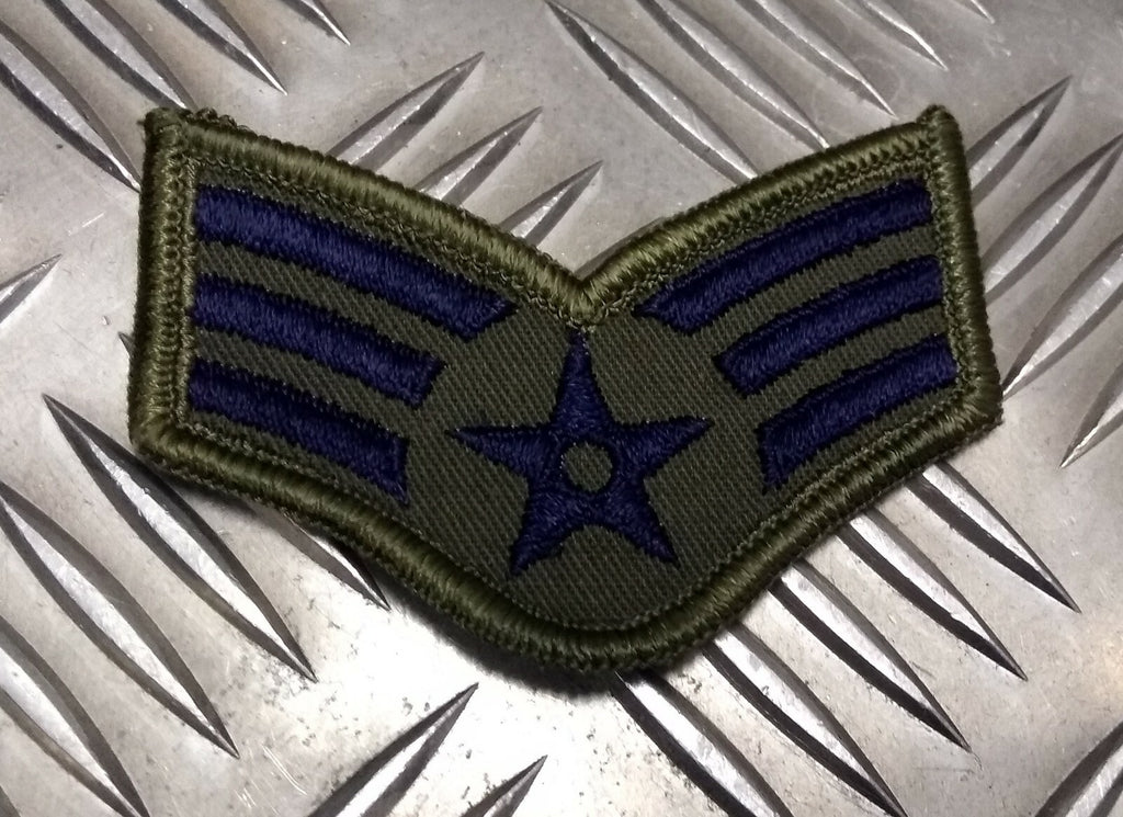 USA Air Force USAF Issued Rank Badge Patches Various Styles Top Gun