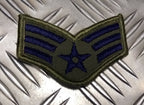 USA Air Force USAF Issued Rank Badge Patches Various Styles Top Gun