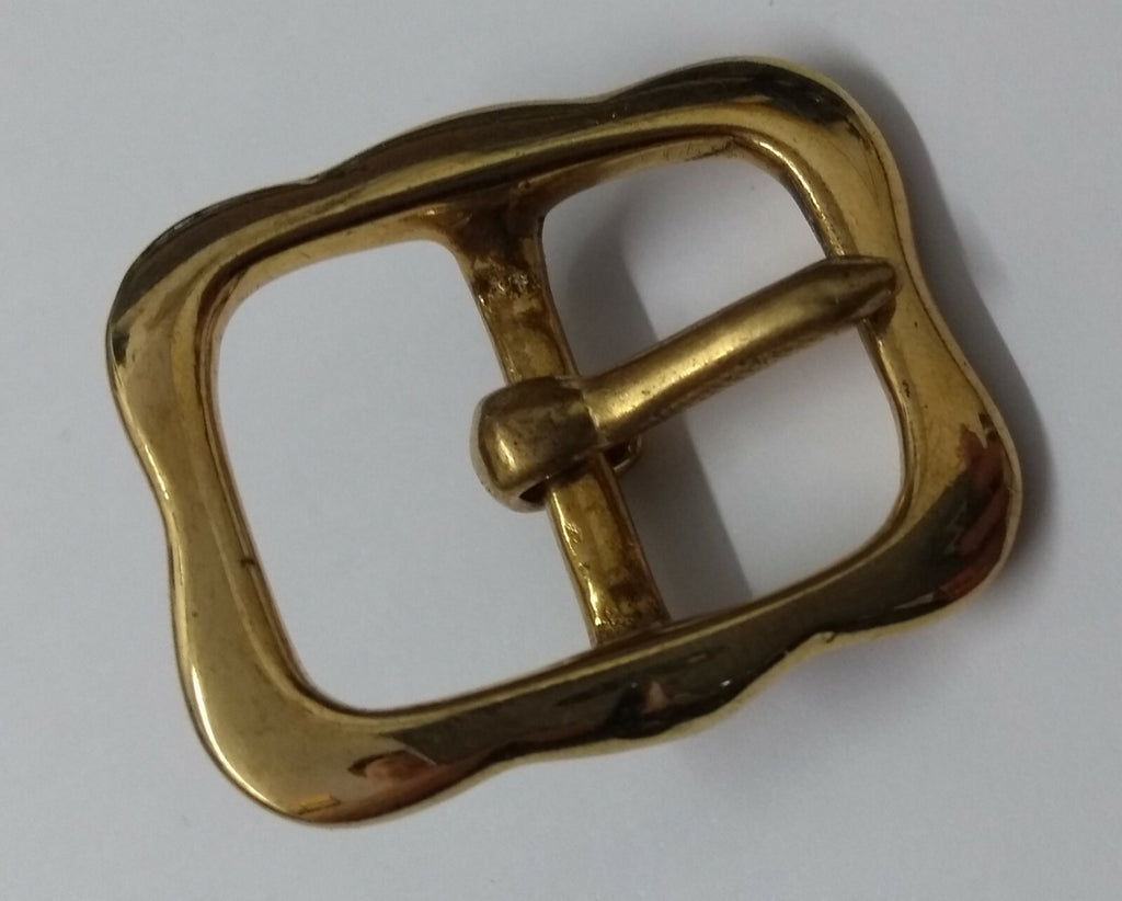 Genuine British Army Horse Guards & H Cav Brass 7/8" Bridle Crown Buckle New