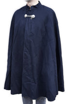 British RM Royal Marines Cape Navy Blue Wool Bandsman Bandswoman w Lion Head XL