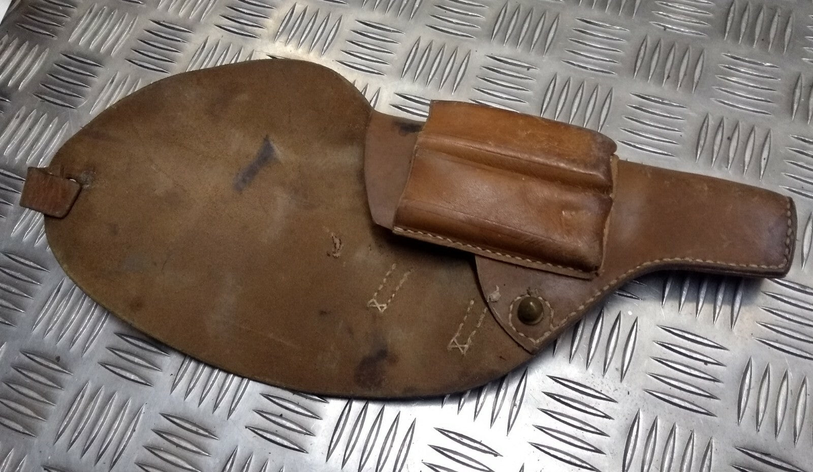Vintage Army Issued World War 2 Pattern Browning Leather Pistol Holster