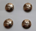 RAF Small Buttons British Royal Air Force Service Dress Ring Back Queens Crown