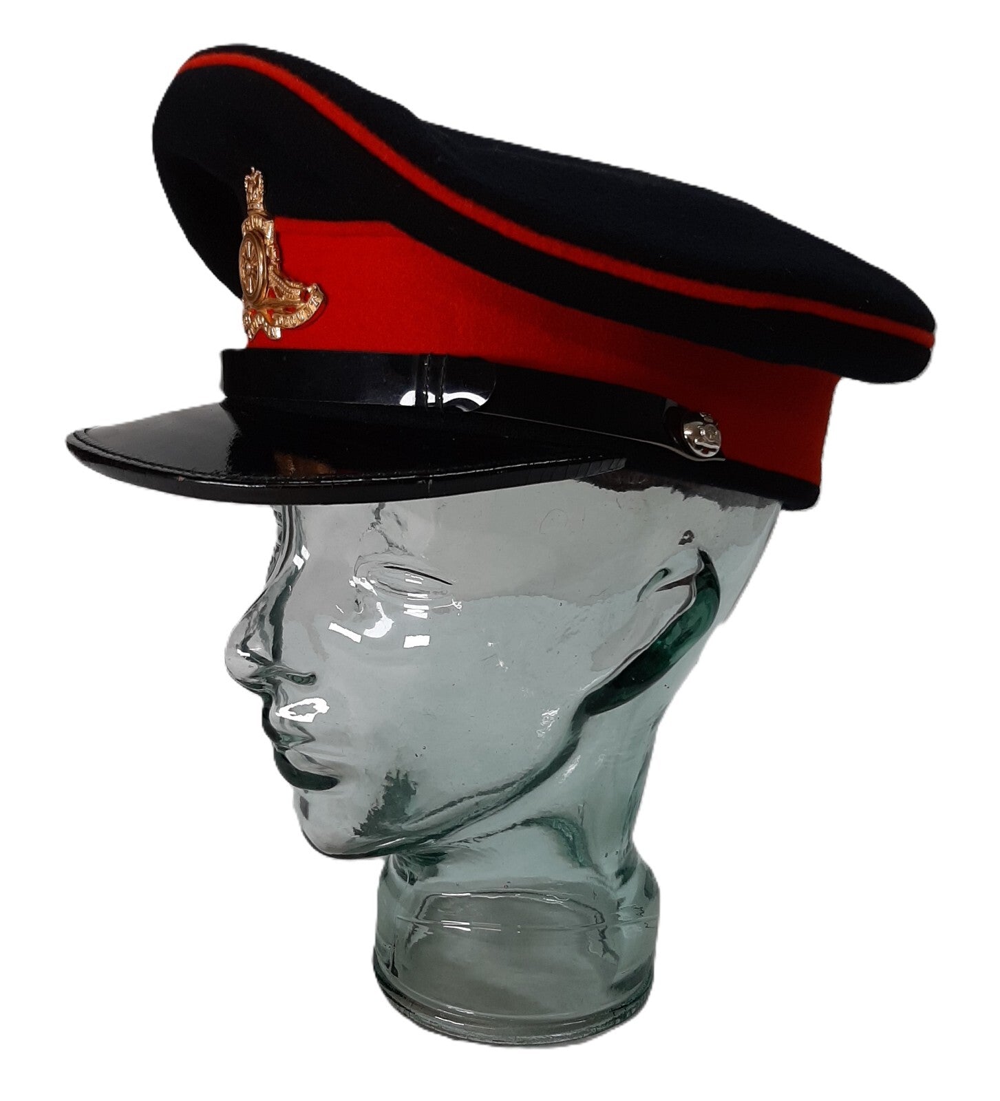 No1 Dress Hat Vintage British Army Royal Artillery Herbert Johnson Size 55cm